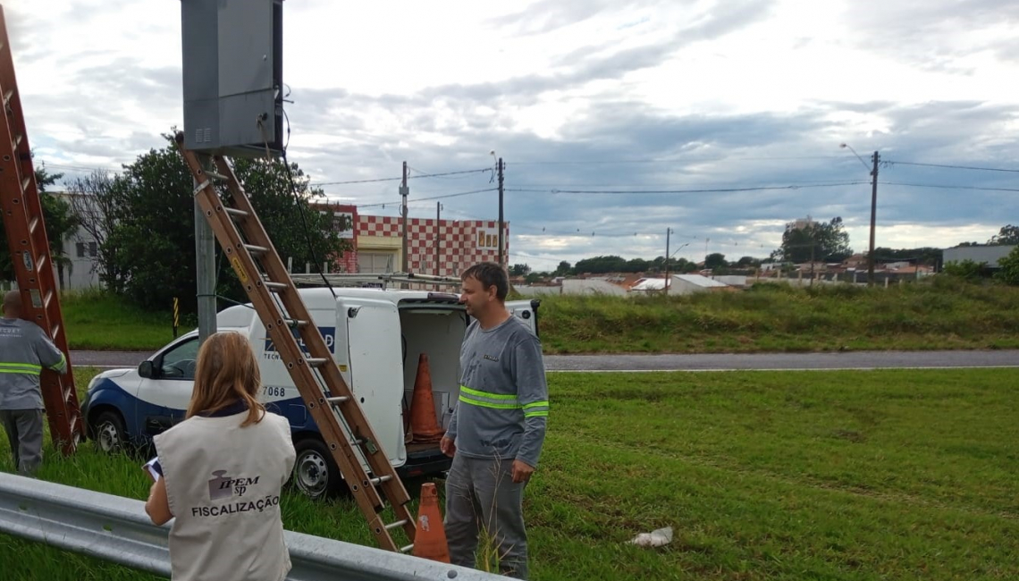 Em Birigui, Ipem-SP verifica radares na rodovia SP-461